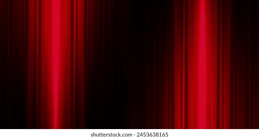 Modern 3D red techno abstract vector background overlap layer on dark space with glowing lines. Modern graphic design element, future style concept for banner, flyer, card or brochure cover.