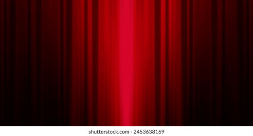 Modern 3D red techno abstract vector background overlap layer on dark space with glowing lines. Modern graphic design element, future style concept for banner, flyer, card or brochure cover.