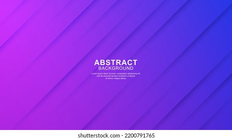 Modern 3d shapes background with diagonal style