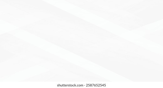 Modern 3D white geometric abstract background overlap layer on bright space background simple abstract modern