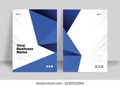 Modern A4 Cover For Flyer Brochure Annual Report Design Template
