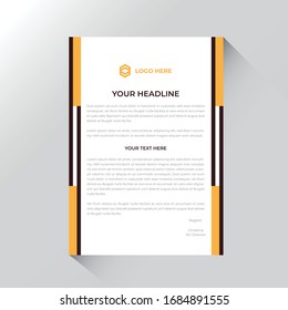 
Modern a4 Creative & Clean Corporate Business style letterhead design templates for company project.Ready for  professional,vector,illustration,elegant,abstract,identity,black,white colorful more.