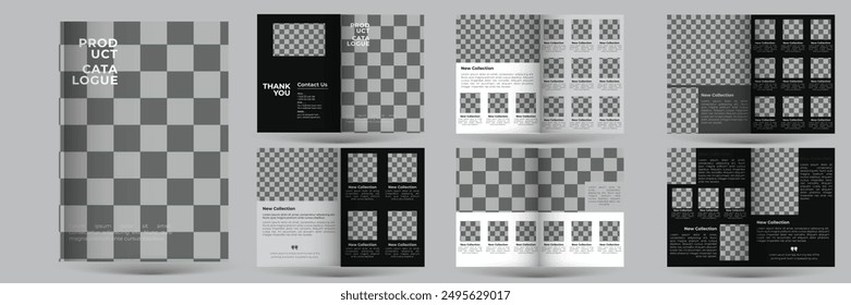 Diseño moderno de catálogo de productos a4 Diseño de Plantilla o diseño de catálogo de productos de la empresa.