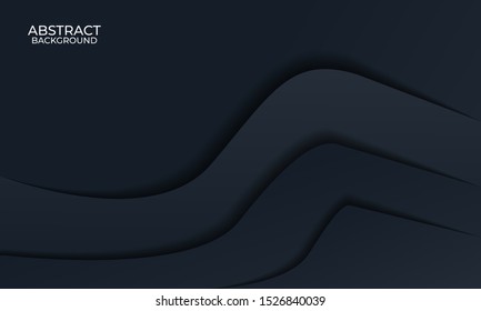 Modern abstrack black concept background