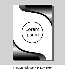 Modern abstrack cover design, background