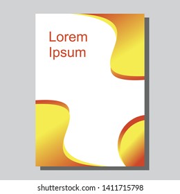 Modern abstrack cover design vector, background