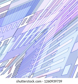 Modern abstract 3 D background