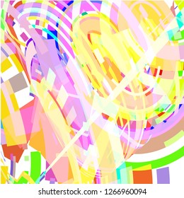 Modern abstract 3 D background