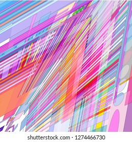 Modern abstract 3 D background