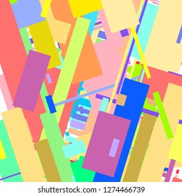 Modern abstract 3 D background