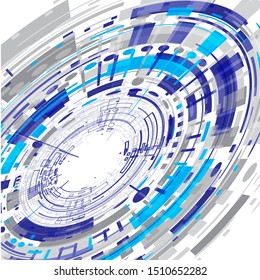 Modern abstract 3 D background