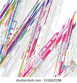 Modern abstract 3 D background