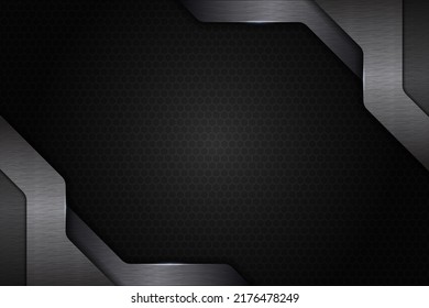 Moderner abstrakter 3D-eleganter, realistischer, strukturierter silberner, metallischer Hintergrund