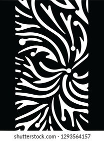 Modern abstract animal print vector pattern shape design for creative ideas