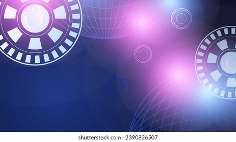 Modern abstract arrows. High-speed technology movement. Colourful dynamic motion on blue background. Movement sport pattern for banner or poster design background concept.