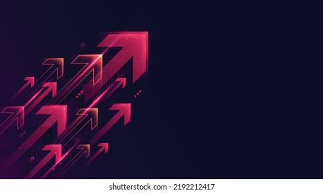 Las flechas abstractas modernas se mueven a alta velocidad. Movimiento dinámico. Patrón de movimiento de tecnología para diseño de pancartas o afiches. EPS10 vectores.