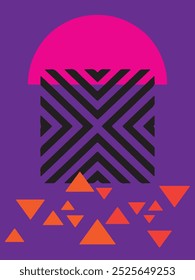 modern abstract art poster printable 