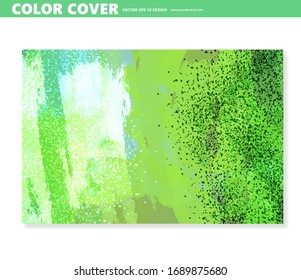 Modern abstract art vector painting background