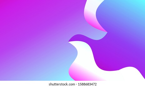 Modern Abstract Backdrop. Creative Shapes Wallpaper