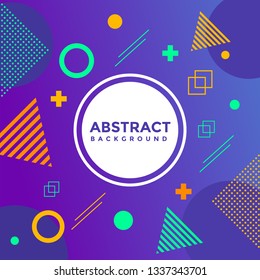 Modern Abstract Backgroun vector Template. This background with triangle.