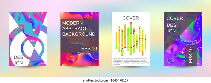 Moderner abstrakter Hintergrund.Künstlerisches Cover Design. Hintergründe für kreative Flüssigkeiten. Trendy kreative Vektorillustration kosmischen Farbverlauf. Helles Drucken.