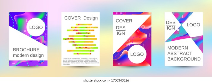 Modern abstract background. Artistic covers design. Creative fluid colors backgrounds.  Blurred bright colors mesh background. Smooth banner template.