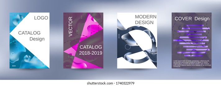 Modern abstract background. Artistic covers design. Creative fluid colors backgrounds.  Colorful rainbow gradient. Smooth banner template.