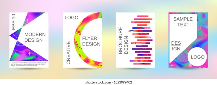 Modern abstract background. Artistic covers design. Creative fluid colors backgrounds.  Blurred bright colors mesh background. Bright print.