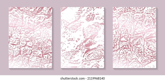 Fondo abstracto moderno para banner o presentación o tarjeta de saludo con pinturas rosas salpicadas en blanco.