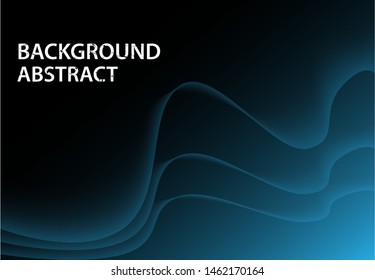 modern abstract background. black and blue geometric illustration.