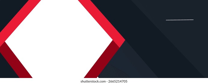 Fondo abstracto moderno en negro y rojo