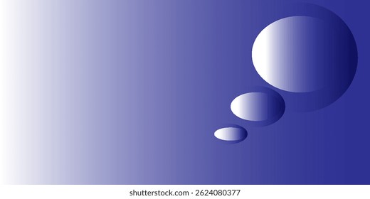 Fundo abstrato moderno com linhas de círculo azul. desenho de forma de círculo gradiente azul. FuturisModern fundo azul abstrato com luar. Design de forma de círculo de gradiente azul.  