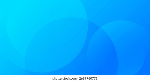 Modernes abstraktes Hintergrundblau mit dynamischen Kreisformelementen. Trendy und moderne geometrische Farbverlauf Hintergrund. 