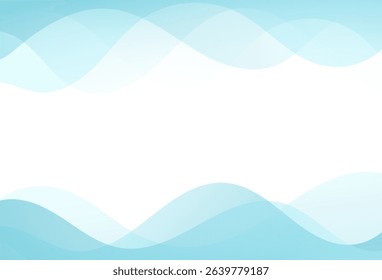 Modern abstract background. blue gradations. wave simple design. effect shape. Simple design.Vector illustration