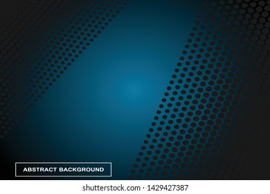 modern abstract background with blue gradient and black halftone vector.eps10