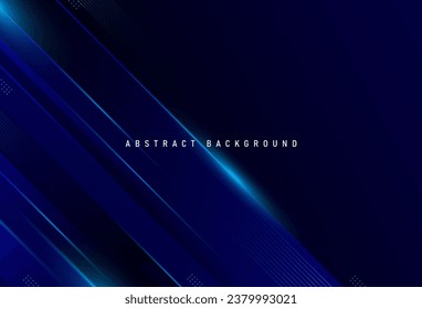 Modern abstract background. blue green gradation . slash . neon