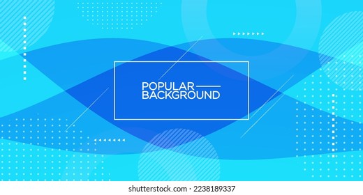 Diseño moderno de color líquido de ondas azules de fondo abstracto. Composición dinámica de formas con un patrón simple. Vector Eps10