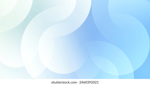 Modern abstract background, blue white gradations, circle effect,shape memphis, trendy , vector ,eps 10