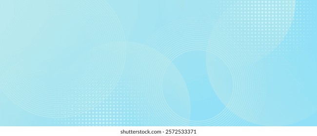 Modern abstract background, blue white gradations, circle effect,shape memphis, trendy , vector ,eps 10