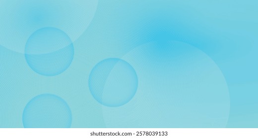 Modern abstract background, blue white gradations, circle effect,shape memphis, trendy , vector