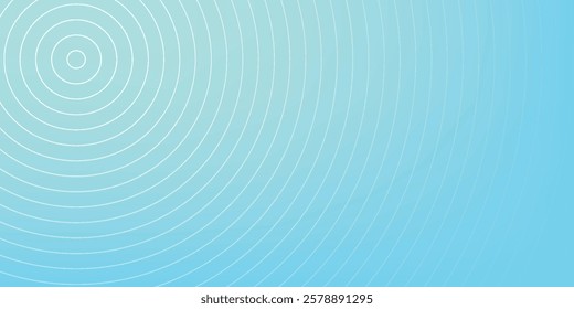Modern abstract background  blue white gradient  circle effect  memphis shape  trendy. vector ilustration