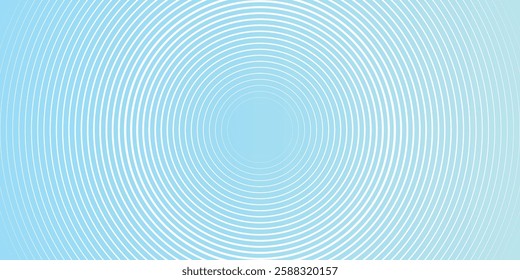 Modern abstract background, blue white gradations, circle effect,shape memphis, trendy  background modern