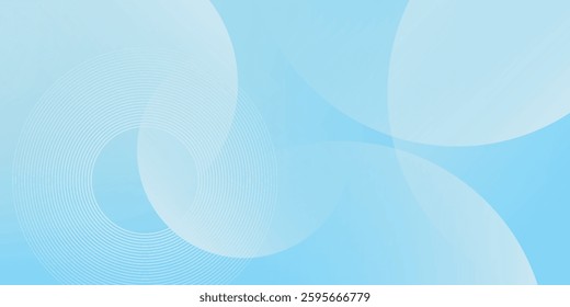 Modern abstract background, blue white gradations, circle effect,shape memphis, trendy , vector ,eps 10