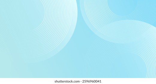 Modern abstract background, blue white gradations, circle effect,shape memphis, trendy , vector ,eps 10