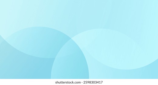 Modern abstract background  blue white gradations  circle effect shape memphis  trendy  background