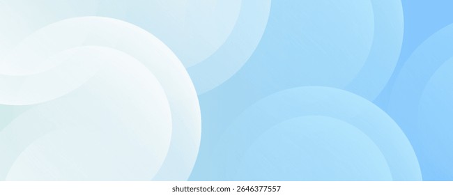 Modern abstract background, blue white gradations, circle effect,shape memphis, trendy , vector ,eps 10