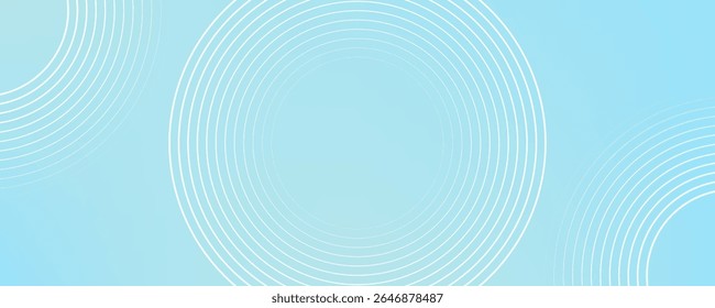 Modern abstract background, blue white gradations, circle effect,shape memphis, trendy , vector ,eps 10