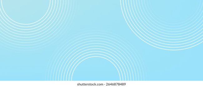 Modern abstract background, blue white gradations, circle effect,shape memphis, trendy , vector ,eps 10