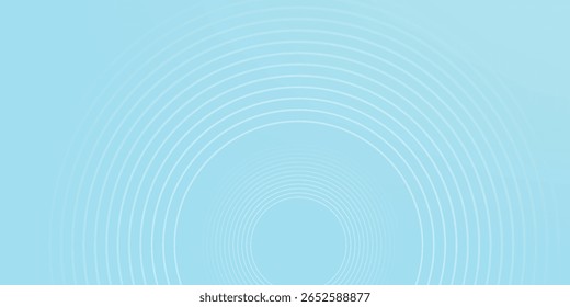 Fondo abstracto moderno, gradaciones blancas azules, efecto de círculo, forma memphis, de moda, Vector