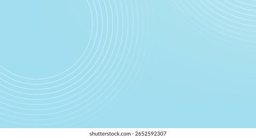 Fondo abstracto moderno, gradaciones blancas azules, efecto de círculo, forma memphis, de moda, Vector